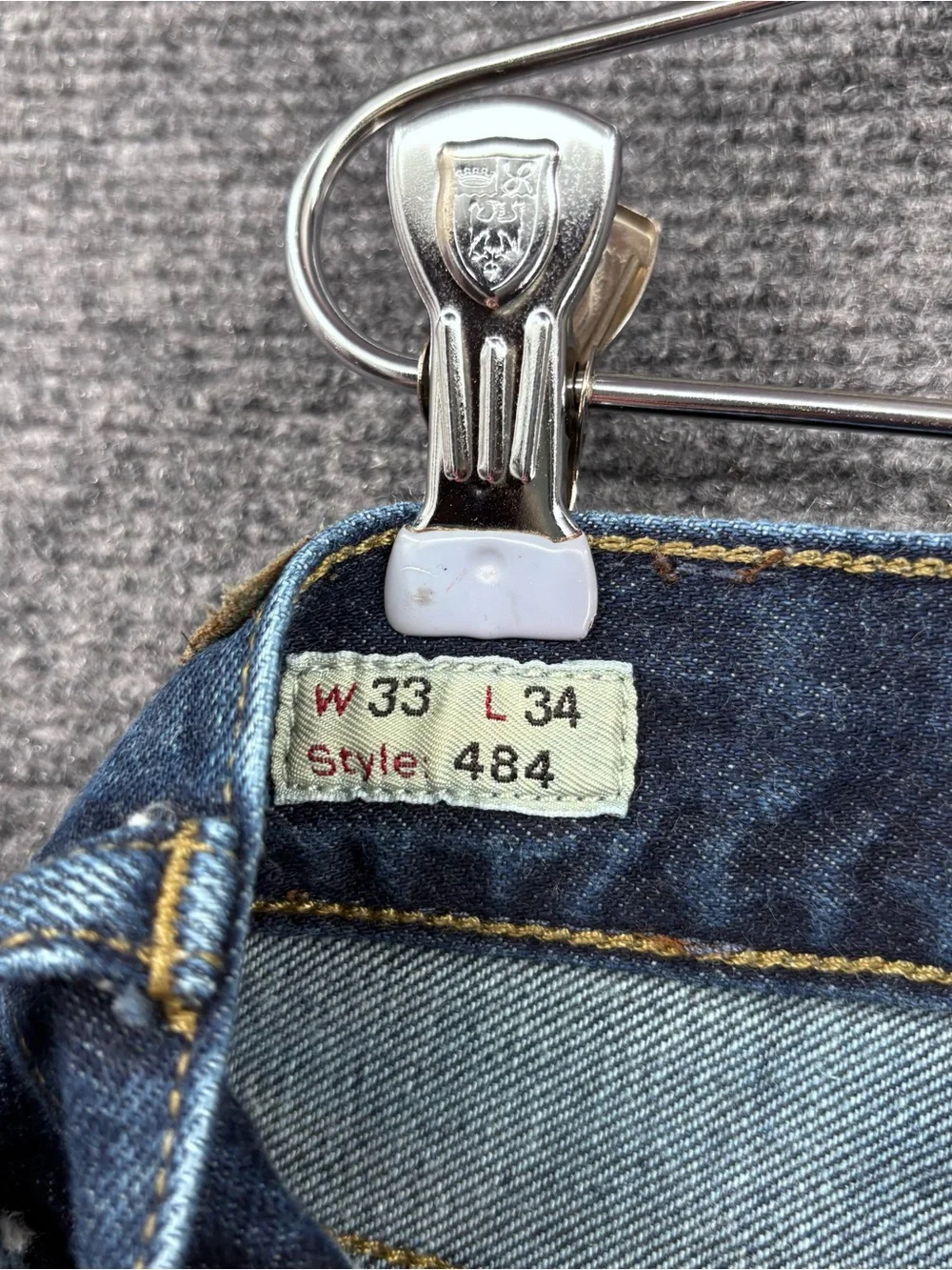 J Crew 484 Slim Stretch Jeans Men’s 33X32* Preppy Casual 100% Cotton